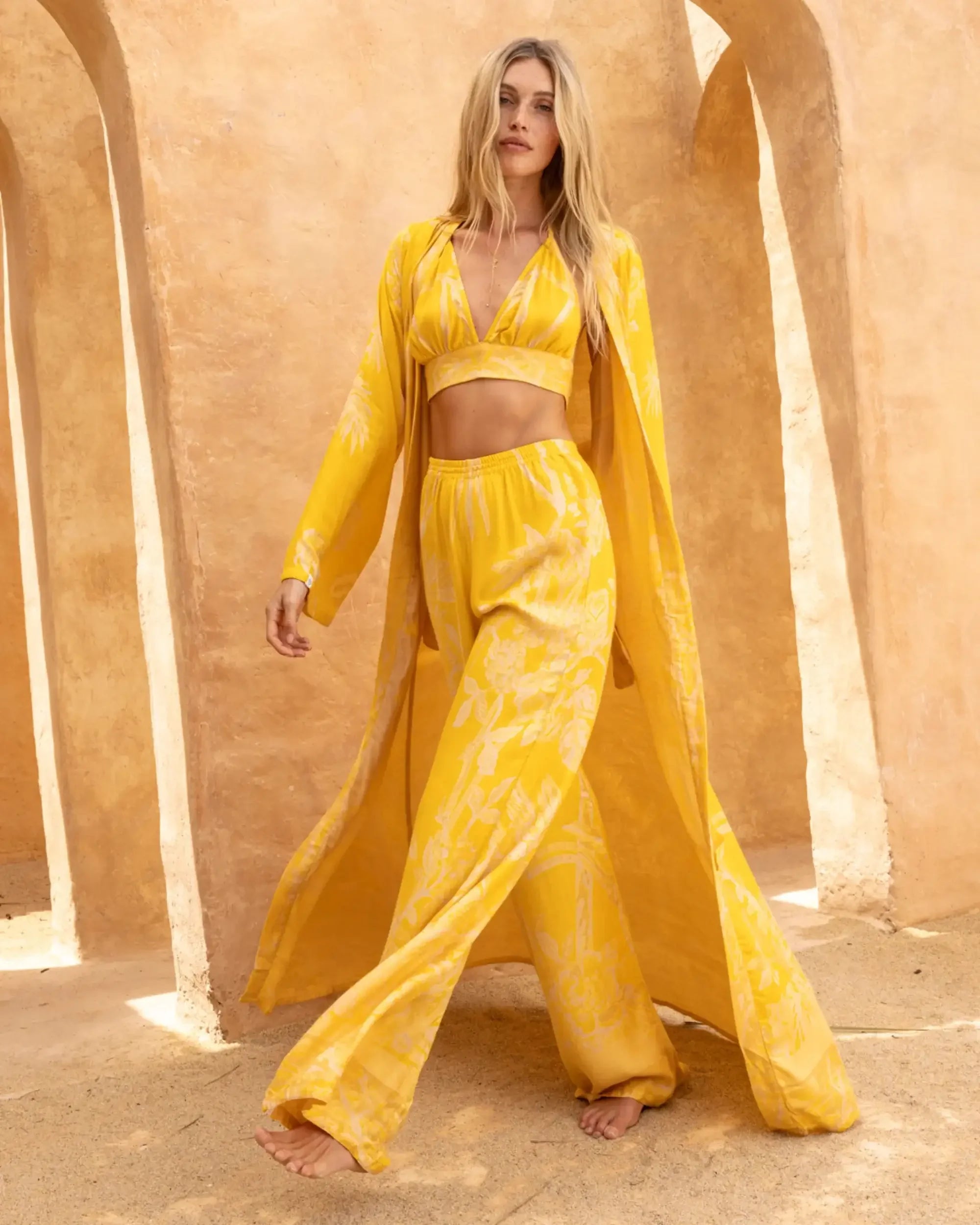 Temple Sun Modal Maxi Kaftan