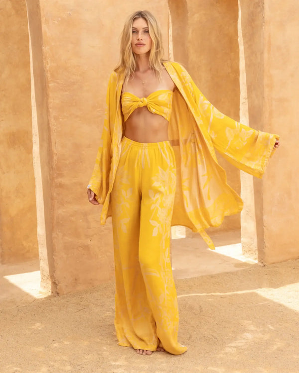 Temple of the Sun - Modal Short Kimono