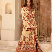 Terra Di Siena - EcoVero Maxi Kaftan