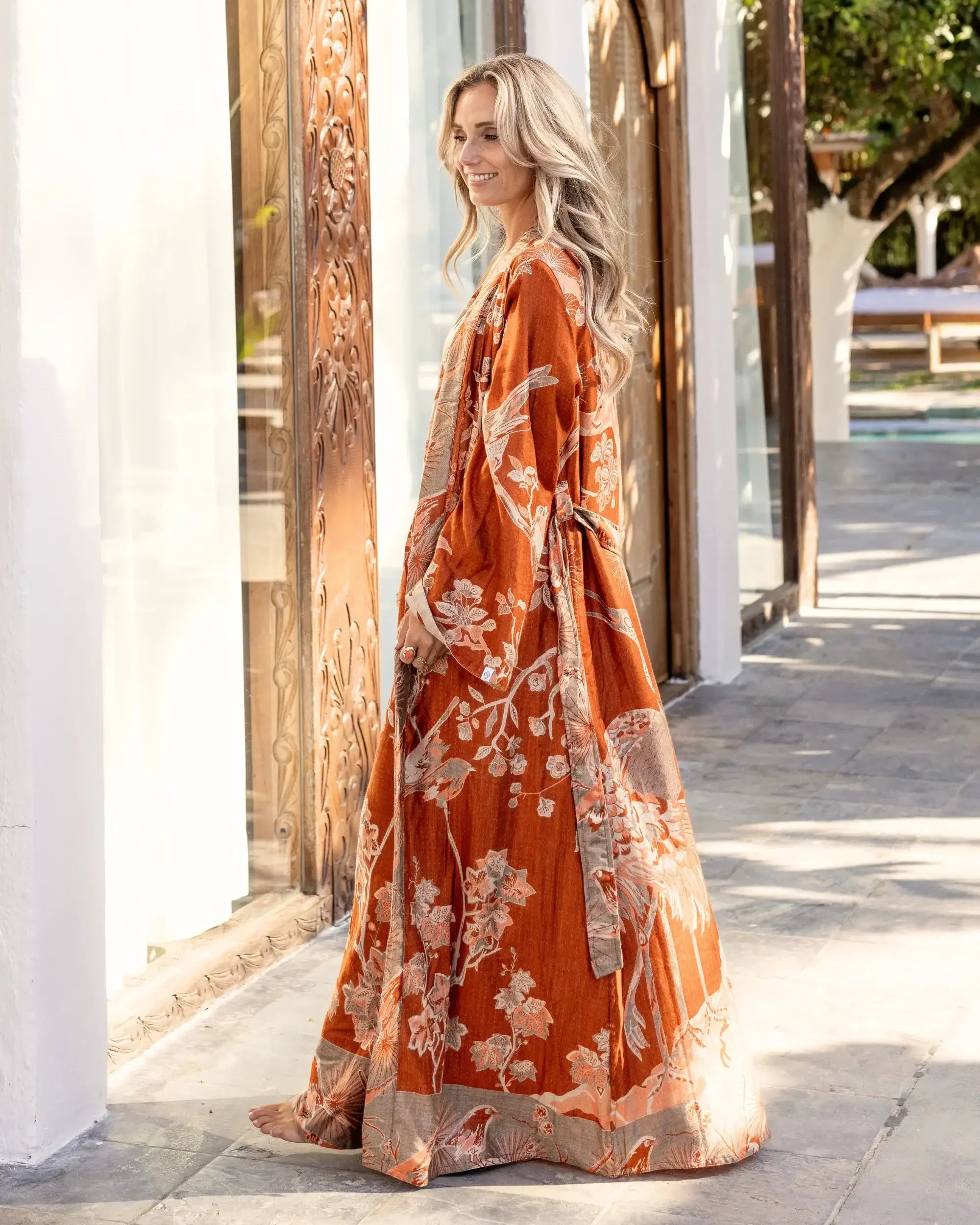 Terra Dvau Modal Maxi Kaftan