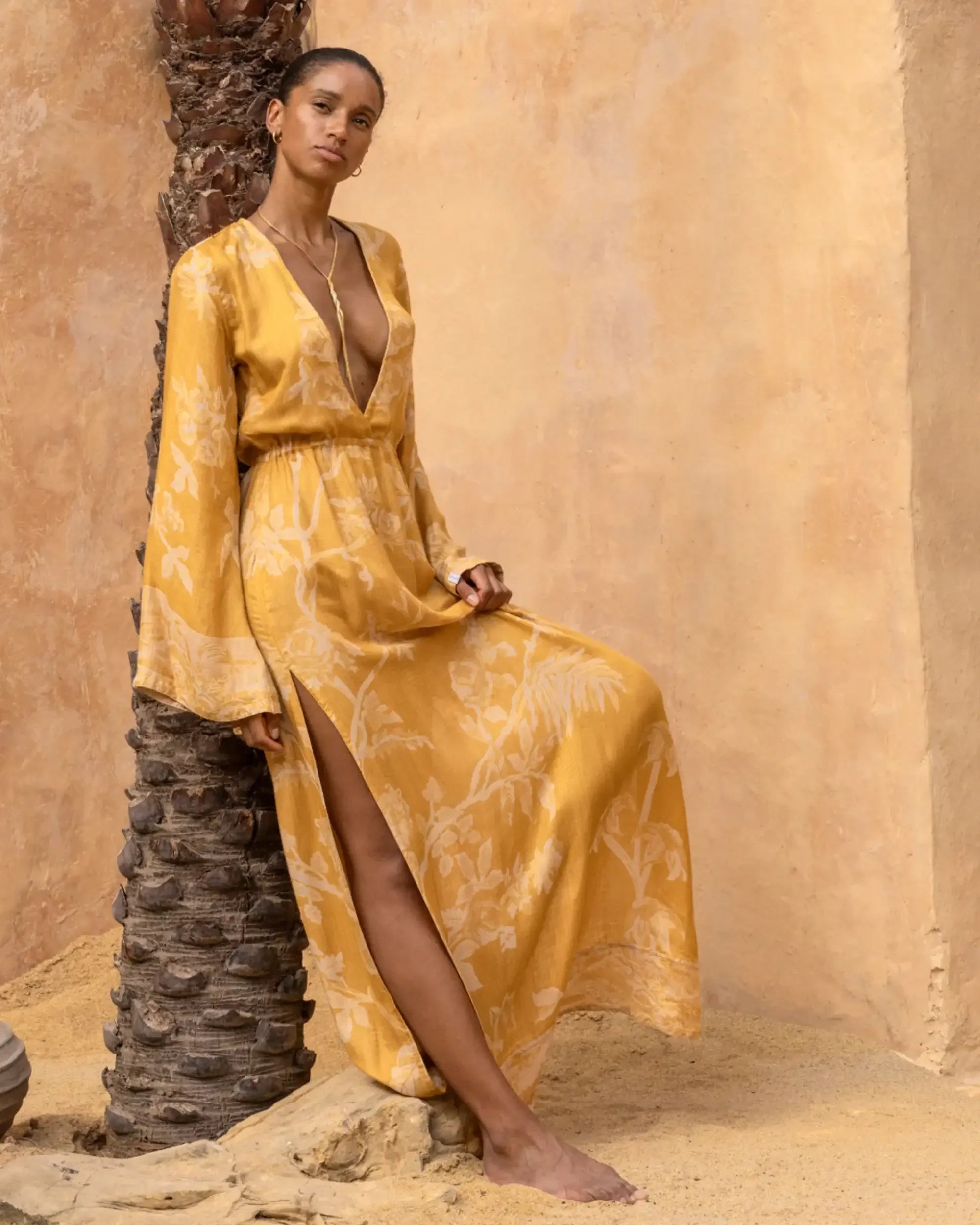 Modal Maxi Dress Whispers of Cleopatra
