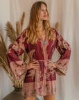 Wineberry Dream - Short Kimono (shipping end of March)