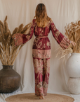 Wineberry Dream - Short Kimono (shipping end of March)