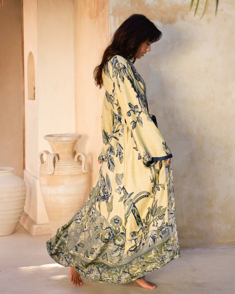 Deep Blue Sea - Maxi Kaftan