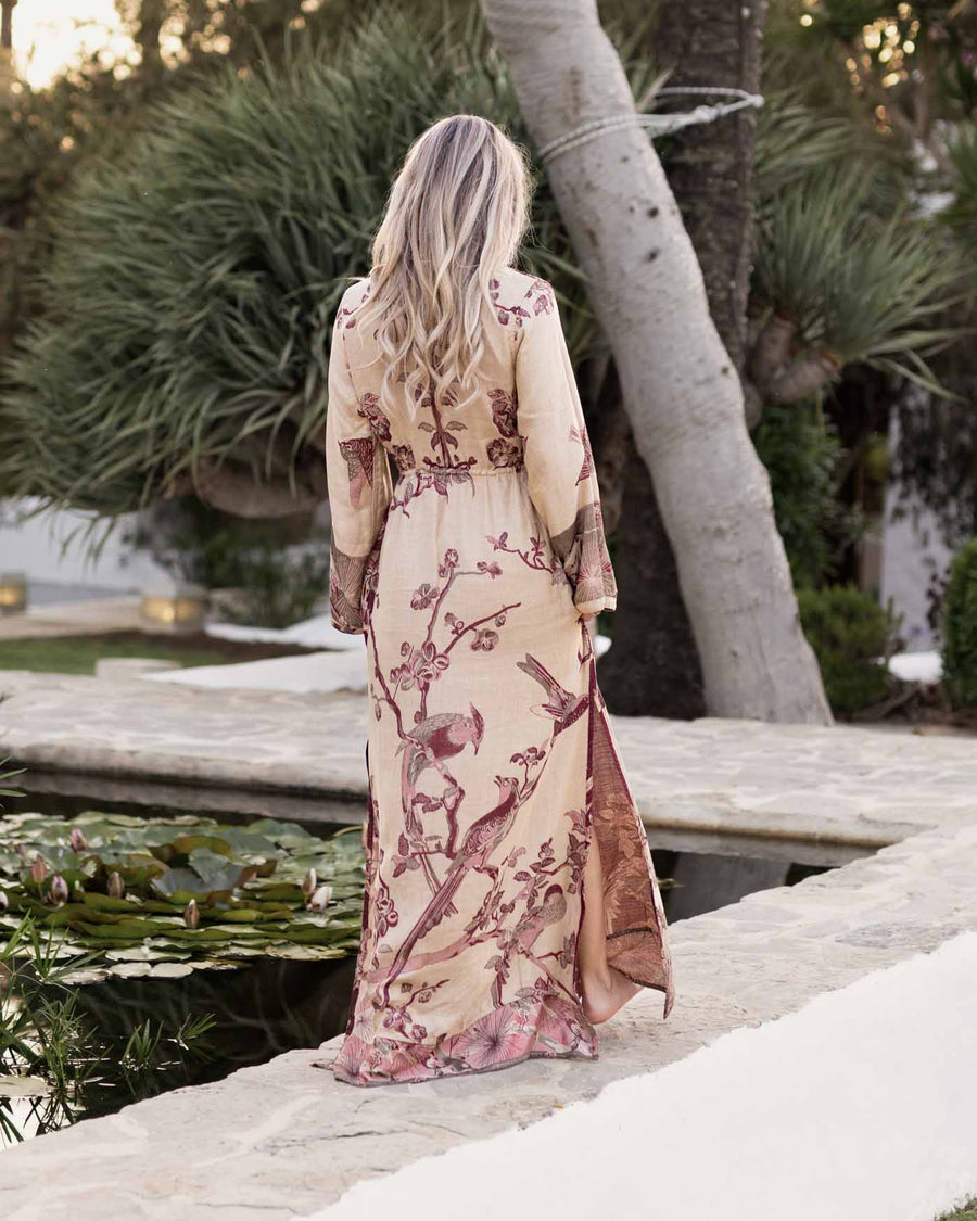 Wineberry Dream - Maxi Dress