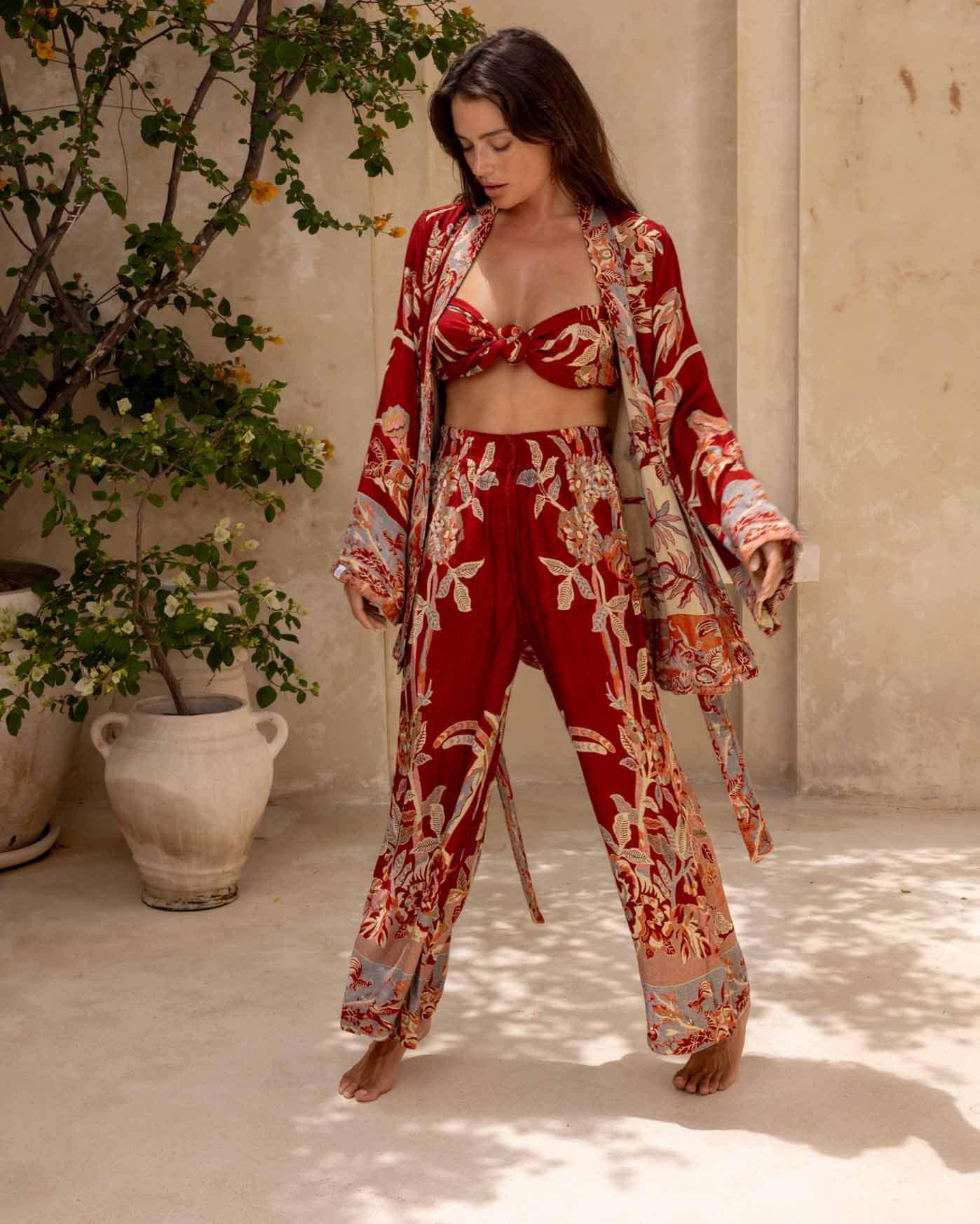 River Roses EcoVero Pants