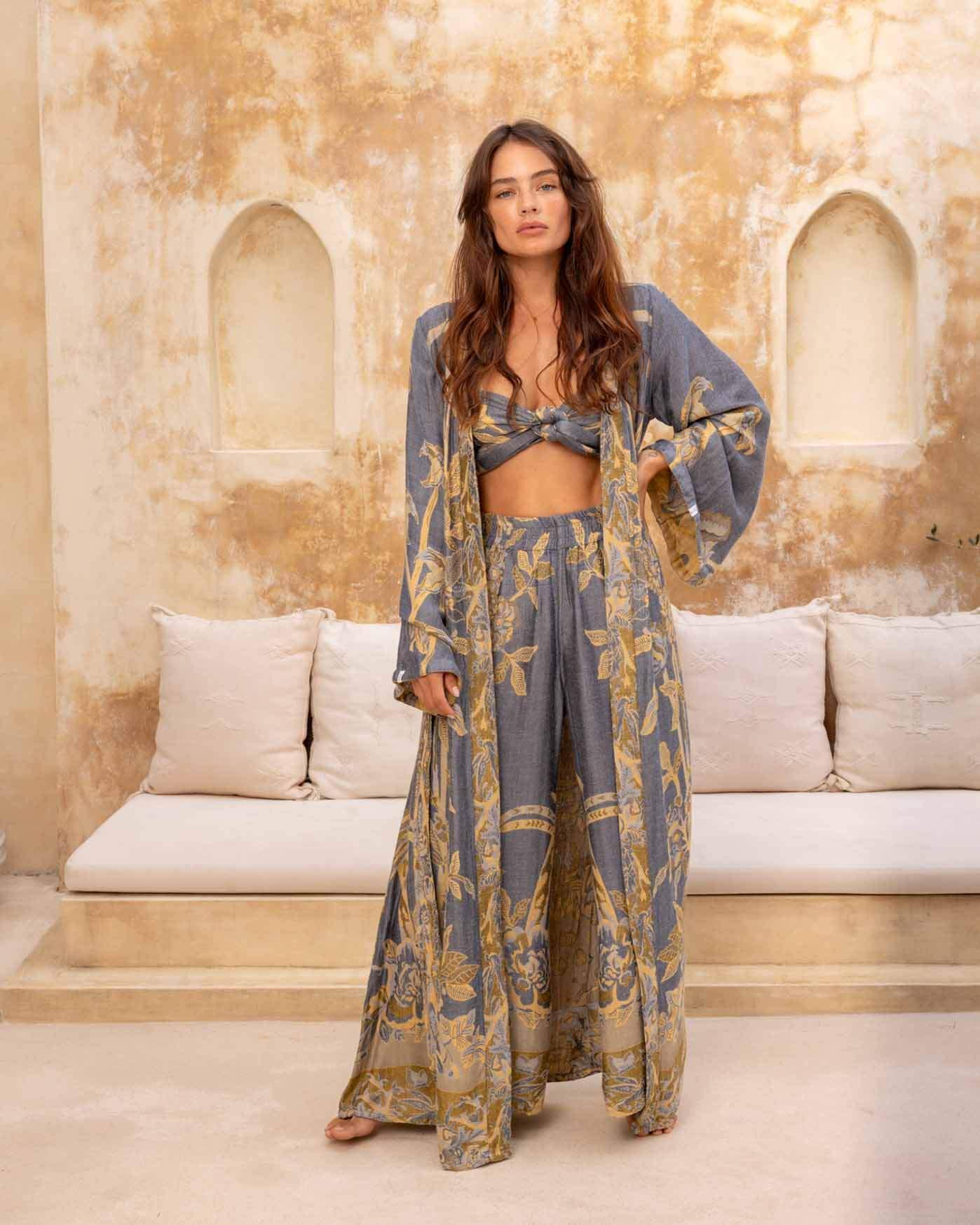Forget Me Not EcoVero Maxi Kaftan