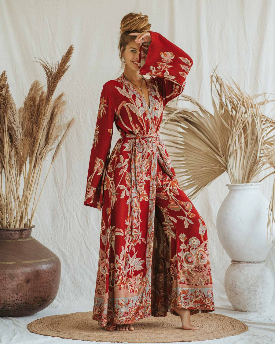 River of Roses - Maxi Kaftan