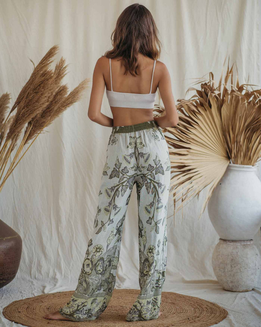 Palazzo Pants, Eco Friendly Wide Leg Pants