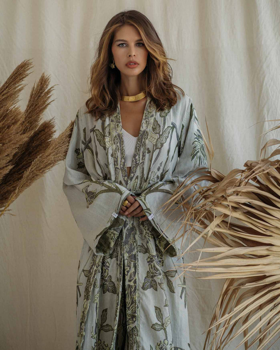 Sage - Eco-Friendly Modal - Maxi Kaftan