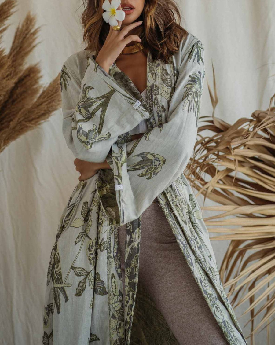 Sage - Eco-Friendly Modal - Maxi Kaftan