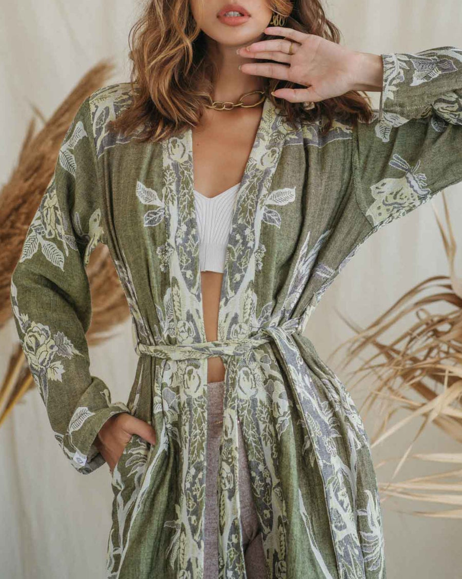 Sage - Eco-Friendly Bamboo Modal - Original Kaftan