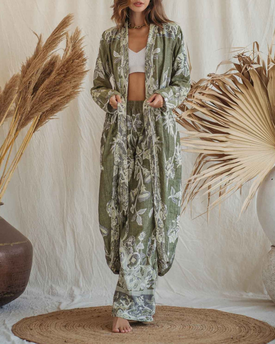 Sage - Eco-Friendly Bamboo Modal - Original Kaftan