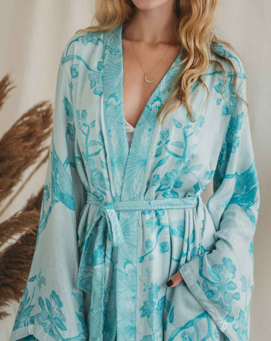 Bohemian Breeze - Eco-Friendly Modal - Maxi Kaftan