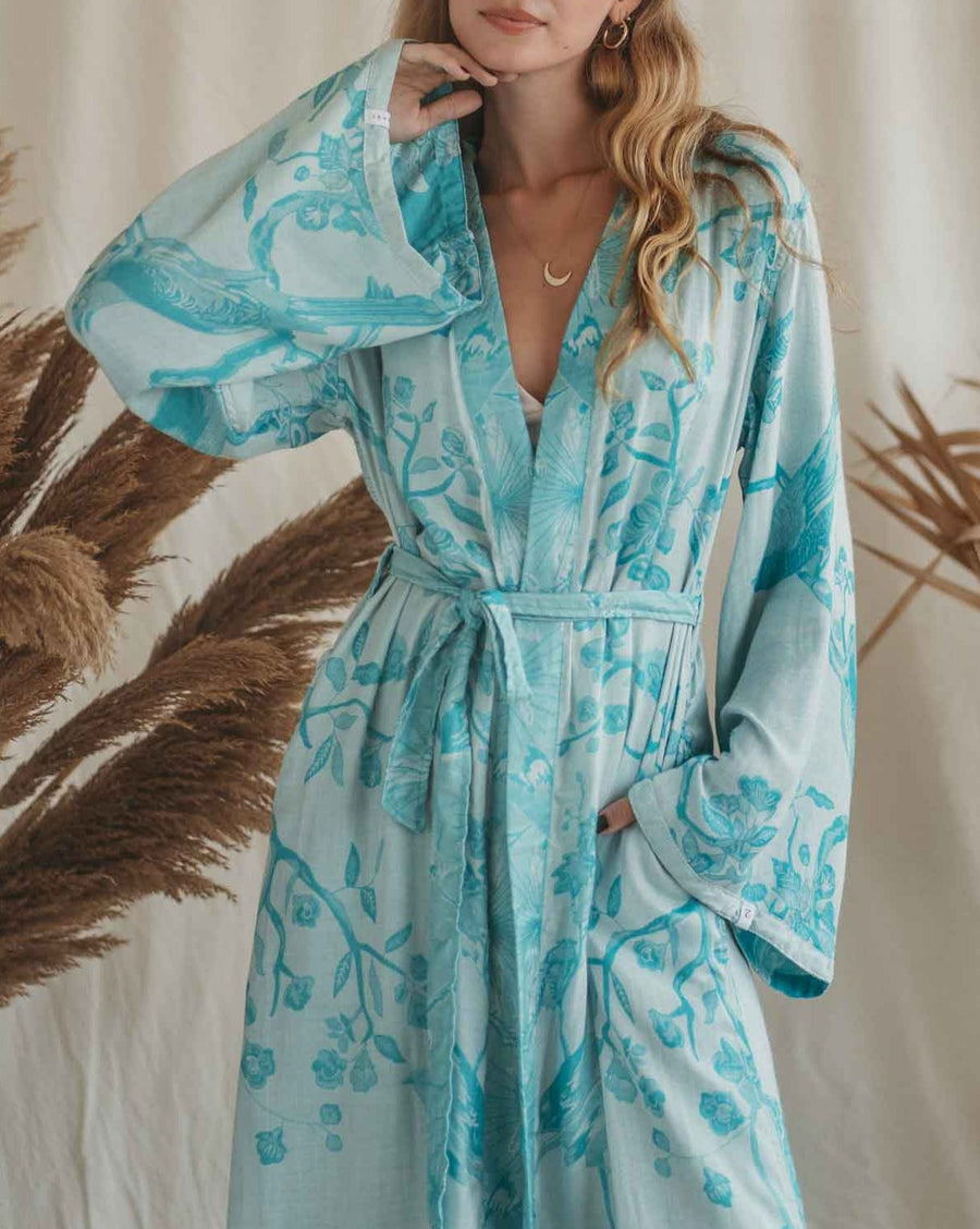 Bohemian Breeze - Eco-Friendly Modal - Maxi Kaftan