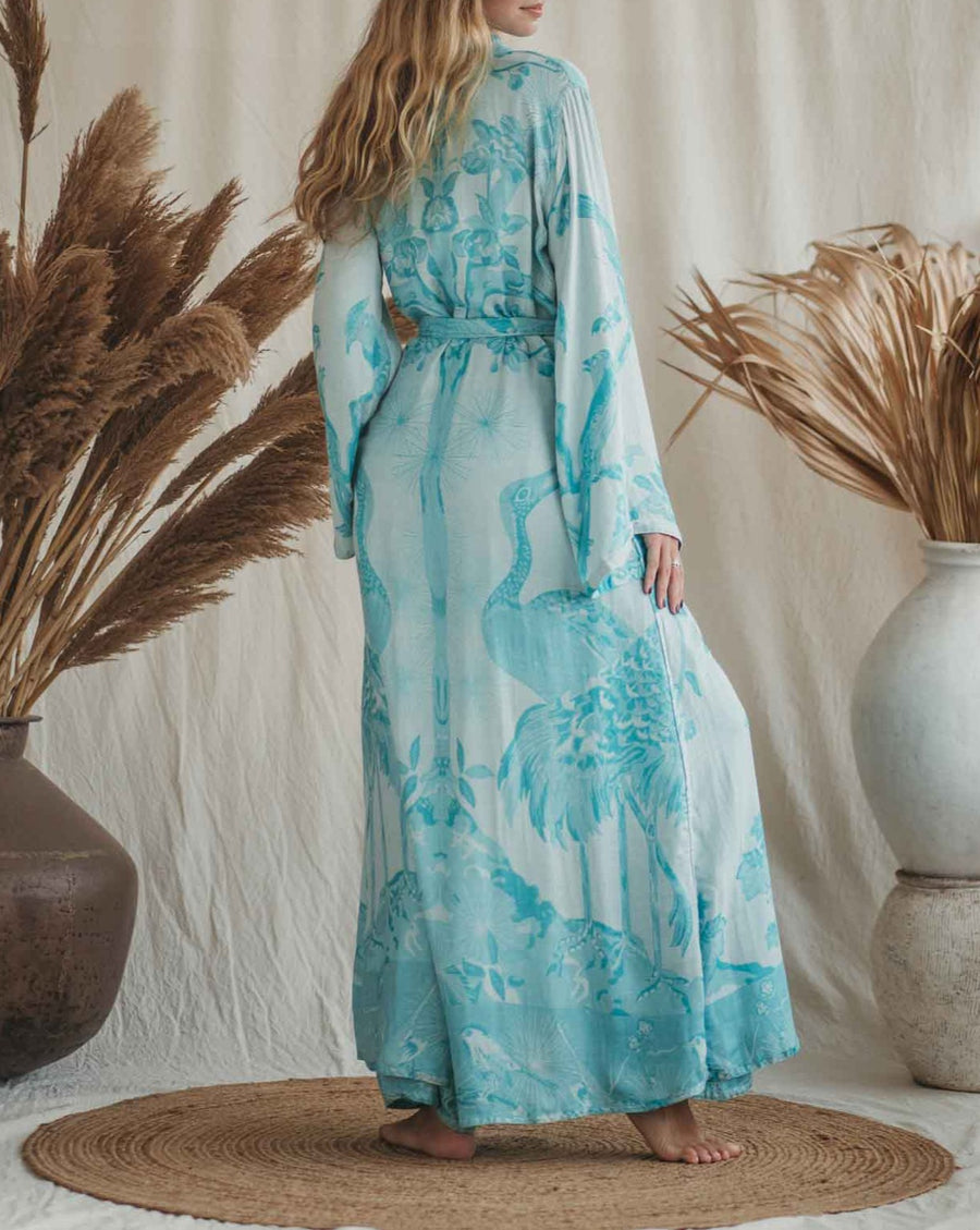 Bohemian Breeze - Eco-Friendly Modal - Maxi Kaftan