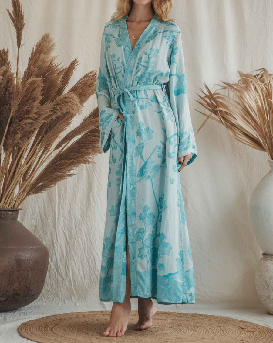 Bohemian Breeze - Eco-Friendly Modal - Maxi Kaftan