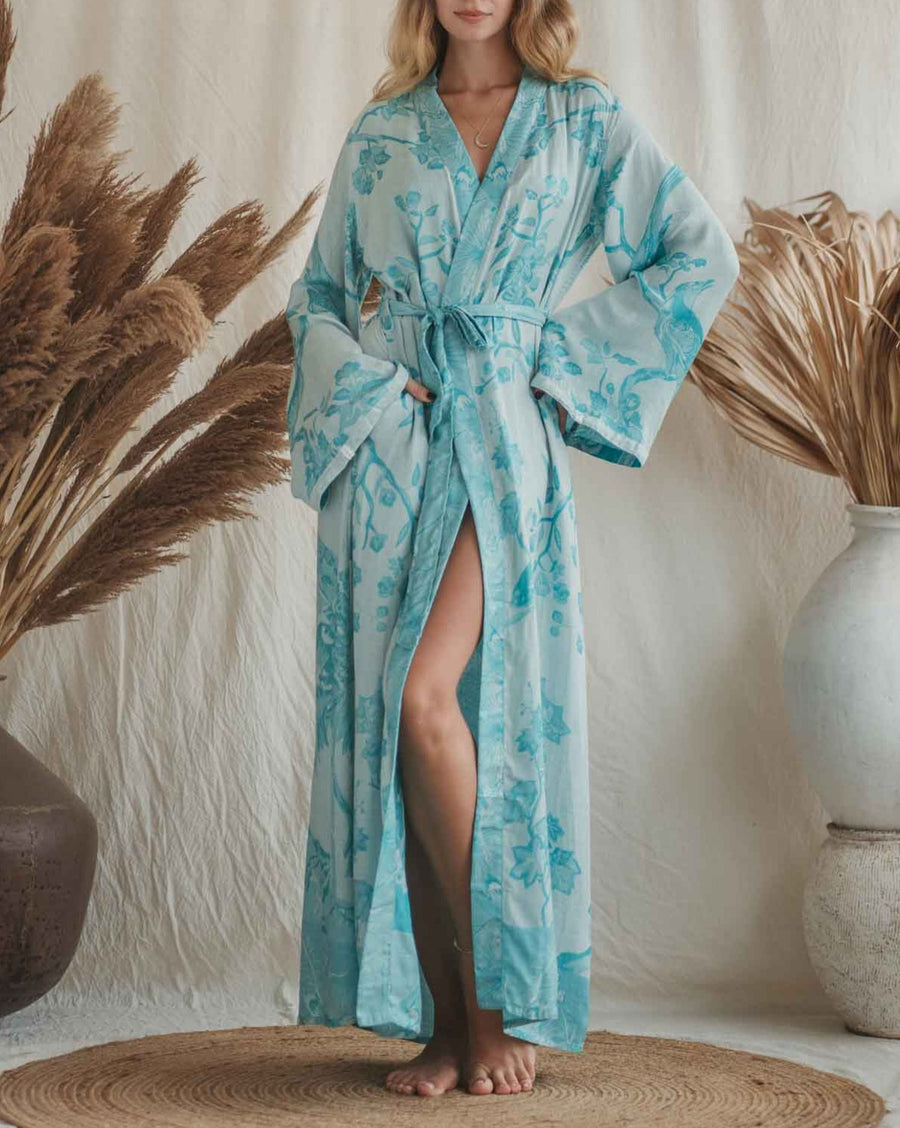 Bohemian Breeze - Eco-Friendly Modal - Maxi Kaftan