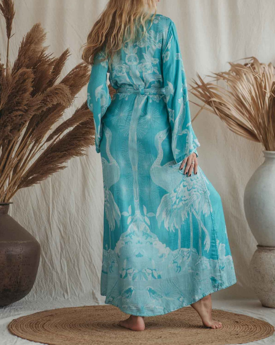 Bohemian Breeze - Eco-Friendly Modal - Maxi Kaftan