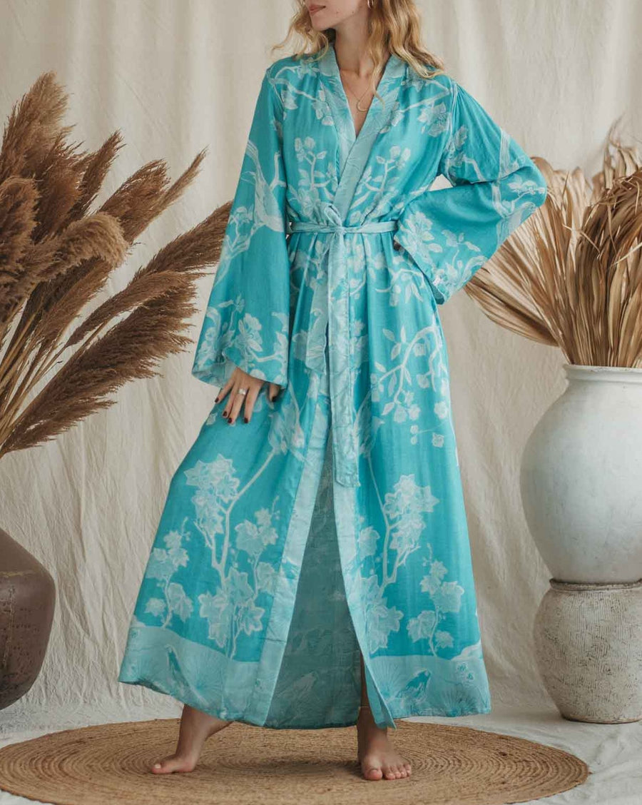 Bohemian Breeze - Eco-Friendly Modal - Maxi Kaftan