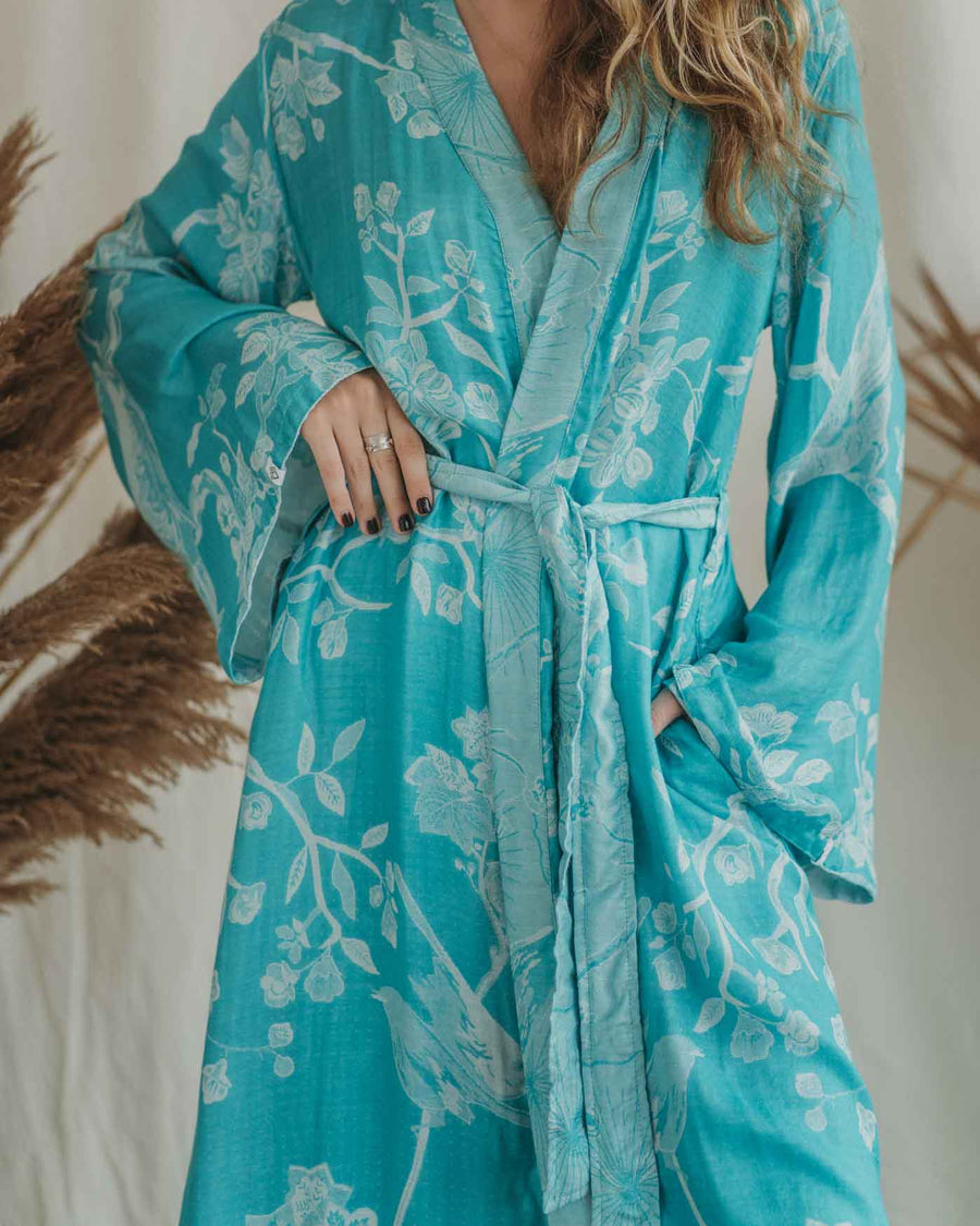 Bohemian Breeze - Eco-Friendly Modal - Maxi Kaftan