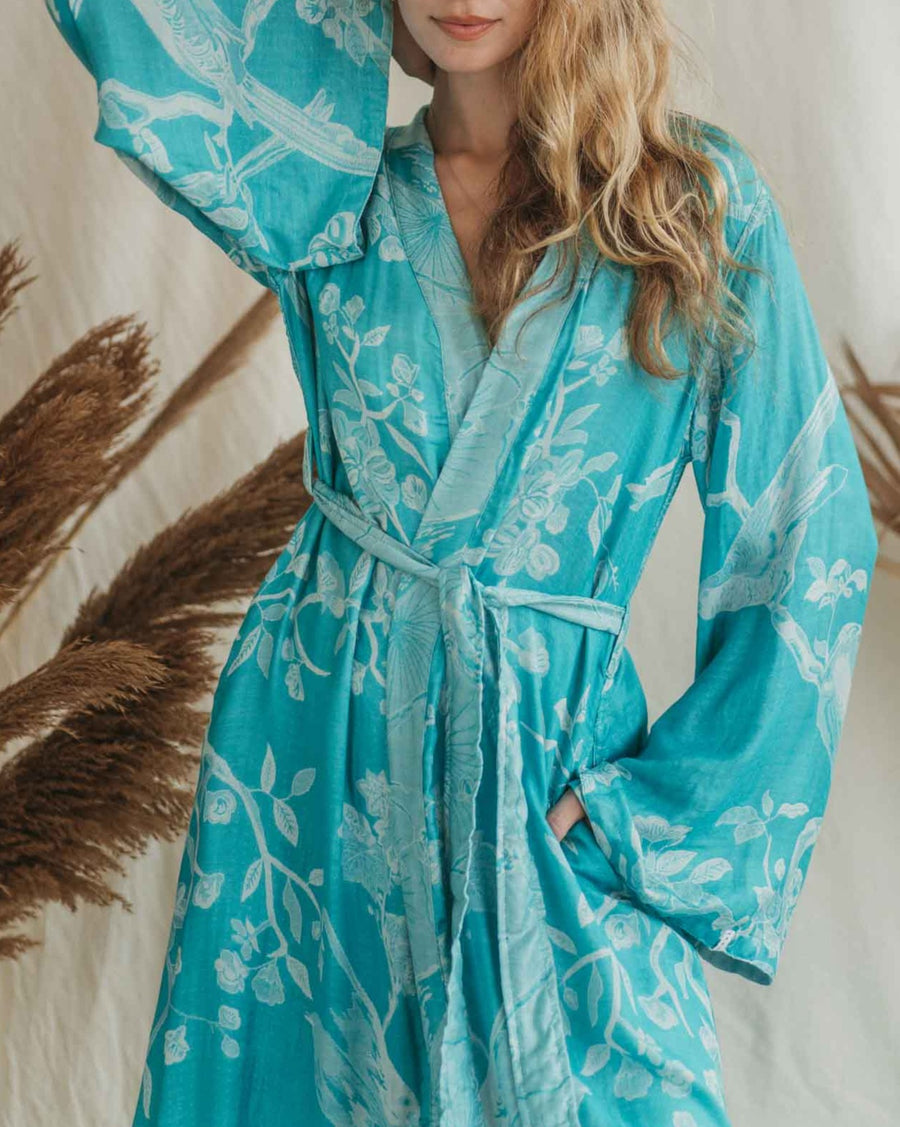 Bohemian Breeze - Eco-Friendly Modal - Maxi Kaftan