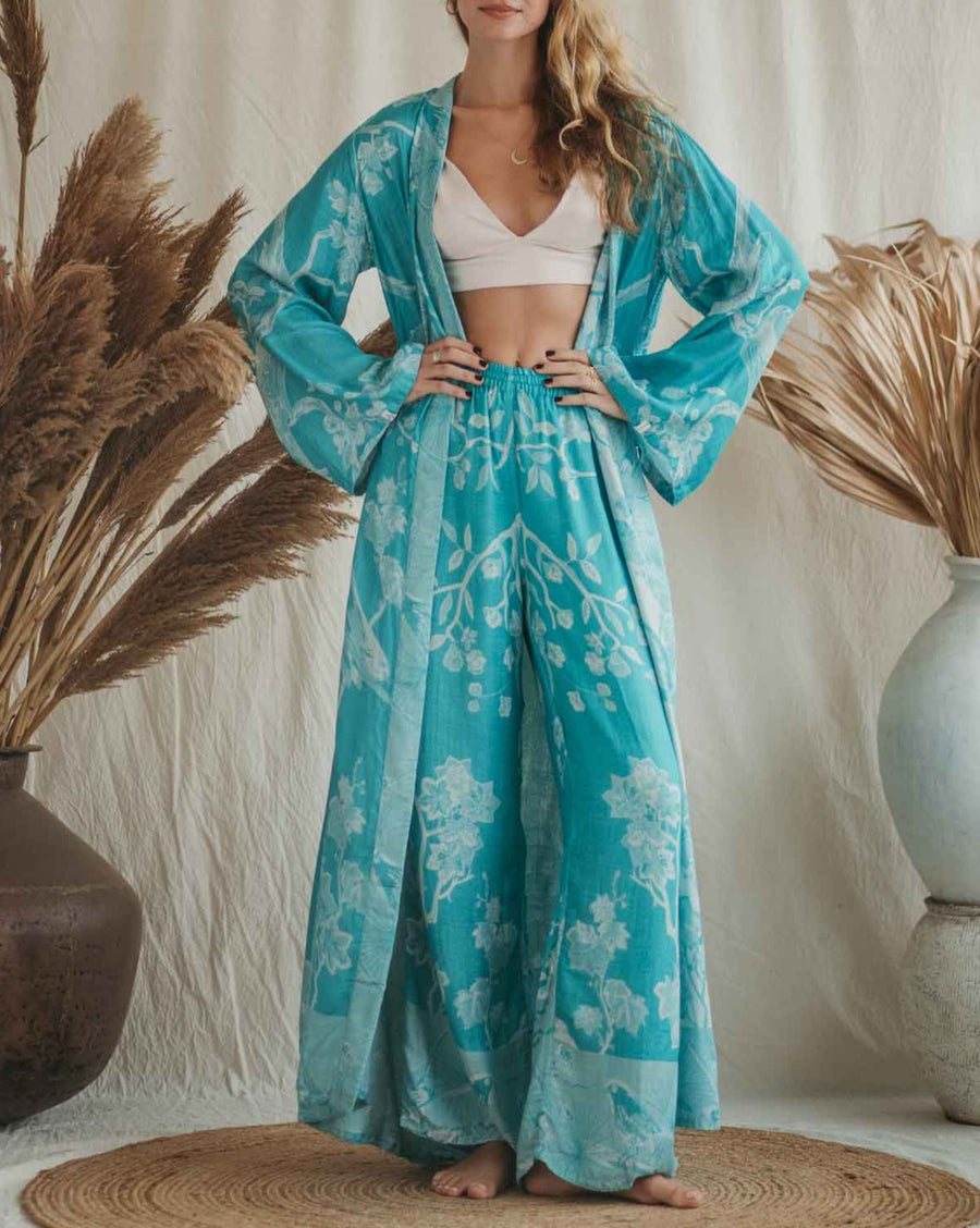 Bohemian Breeze - Eco-Friendly Modal - Maxi Kaftan