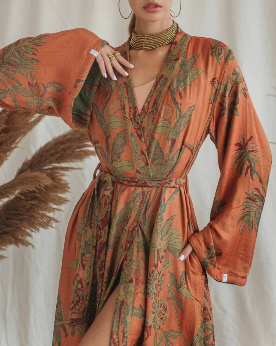 Green Goddess - Maxi Kaftan (Pre Order - will ship in December)