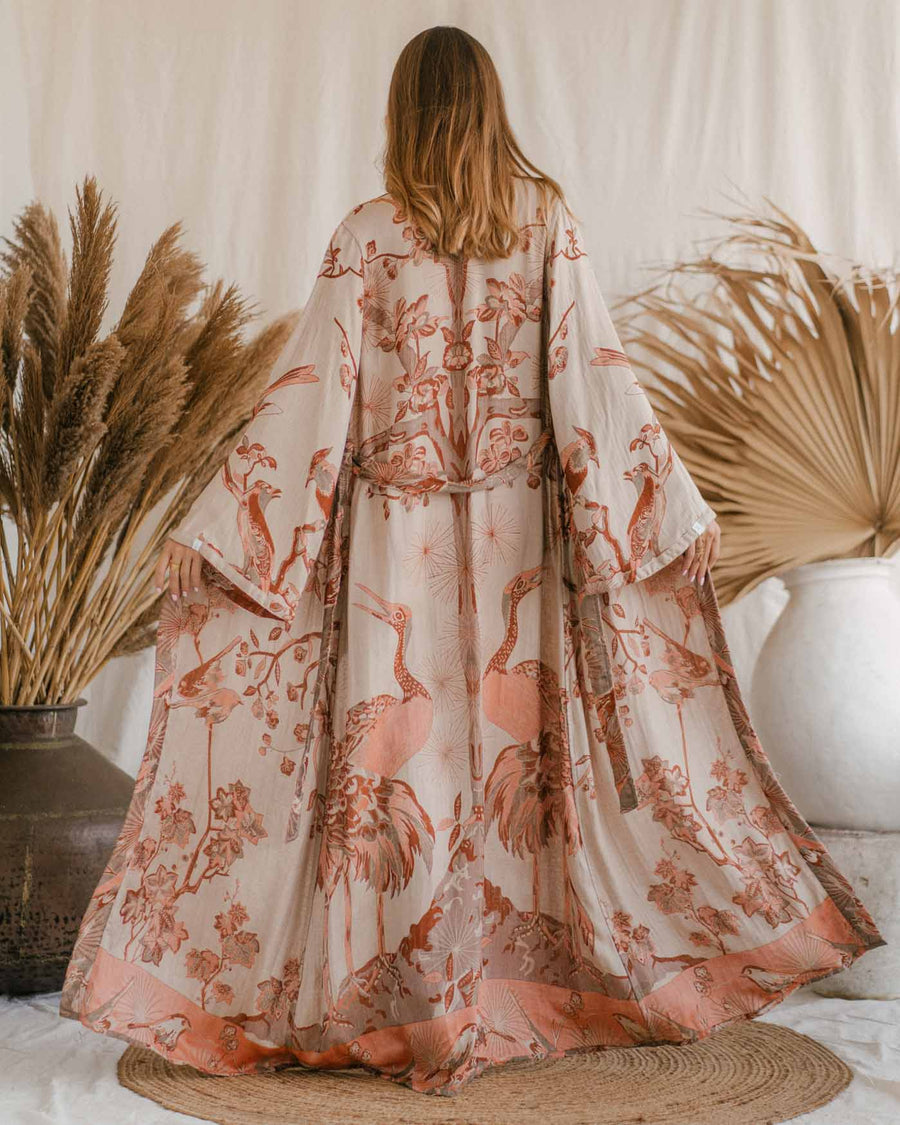 Terra Dvau - Eco-Friendly Modal - Maxi Kaftan (Pre order - will ship for the first time in the middle of March)