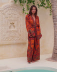 September Sky - Short Kimono