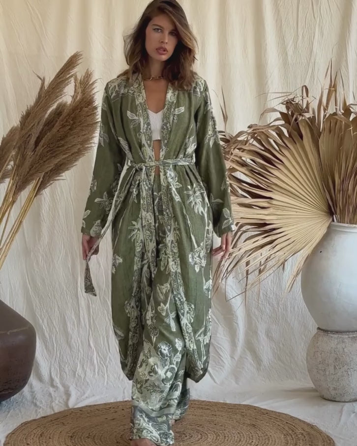 Sage - Eco-Friendly Bamboo Modal - Original Kaftan