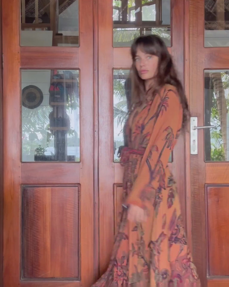September Sky - Maxi Kaftan