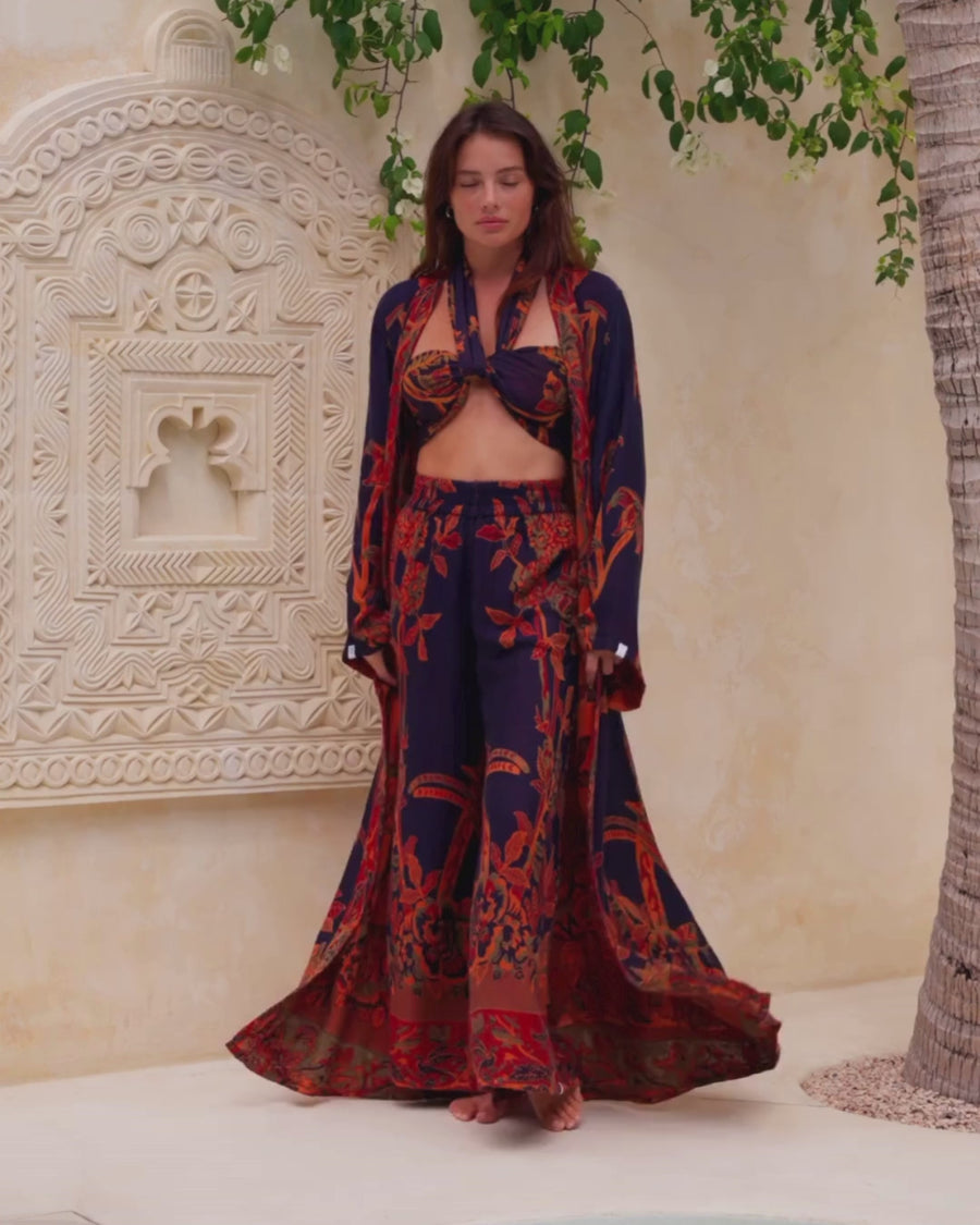 September Sky - Maxi Kaftan