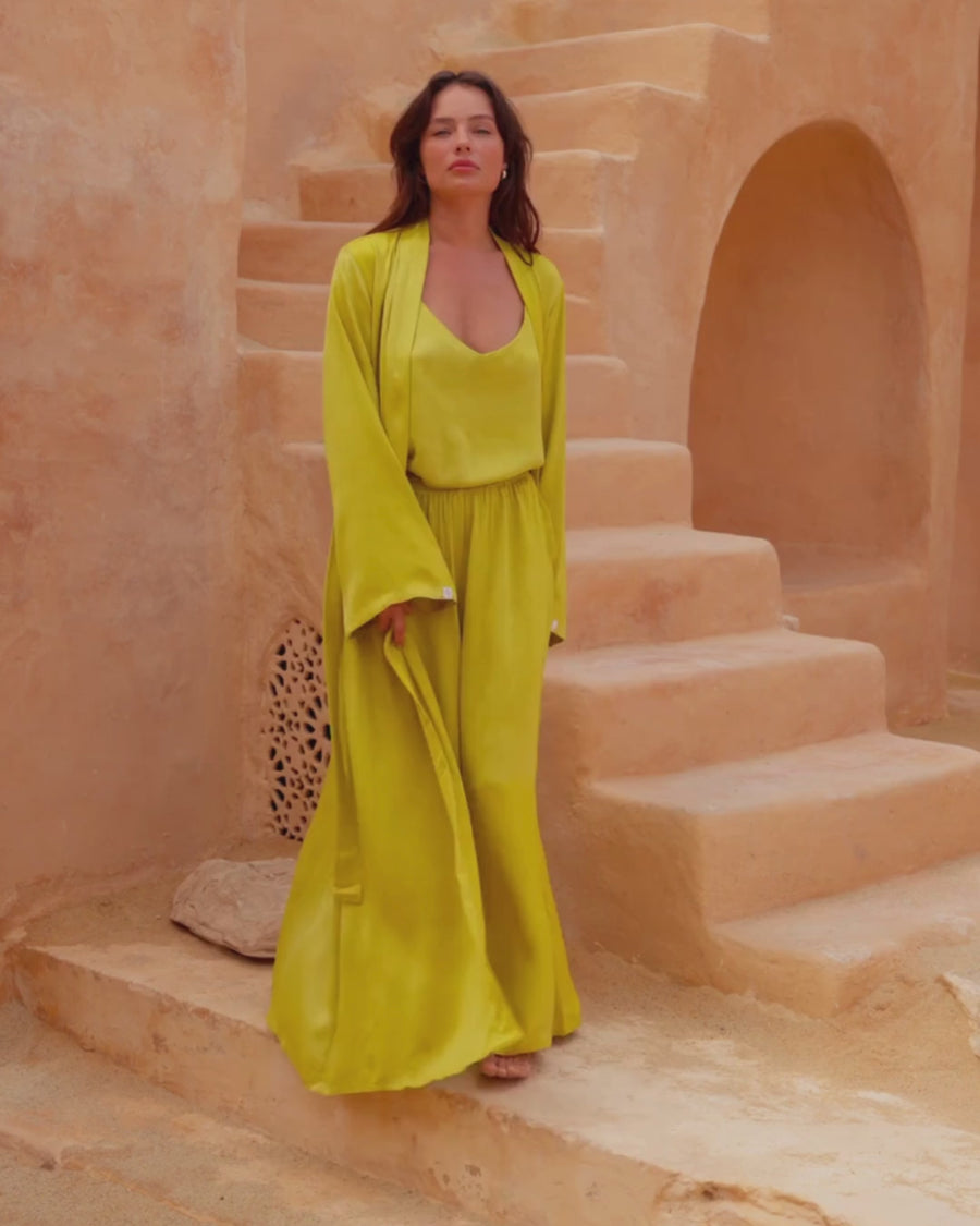 Morning Mist - EcoVero Maxi Kaftan