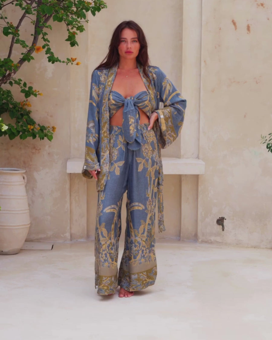 Forget Me Not - Short Kimono