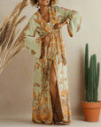 Minty Earth - Maxi Kaftan