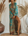 Ocean Coral - Maxi Kaftan