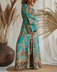 Ocean Coral - Maxi Kaftan