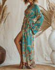 Ocean Coral - Maxi Kaftan