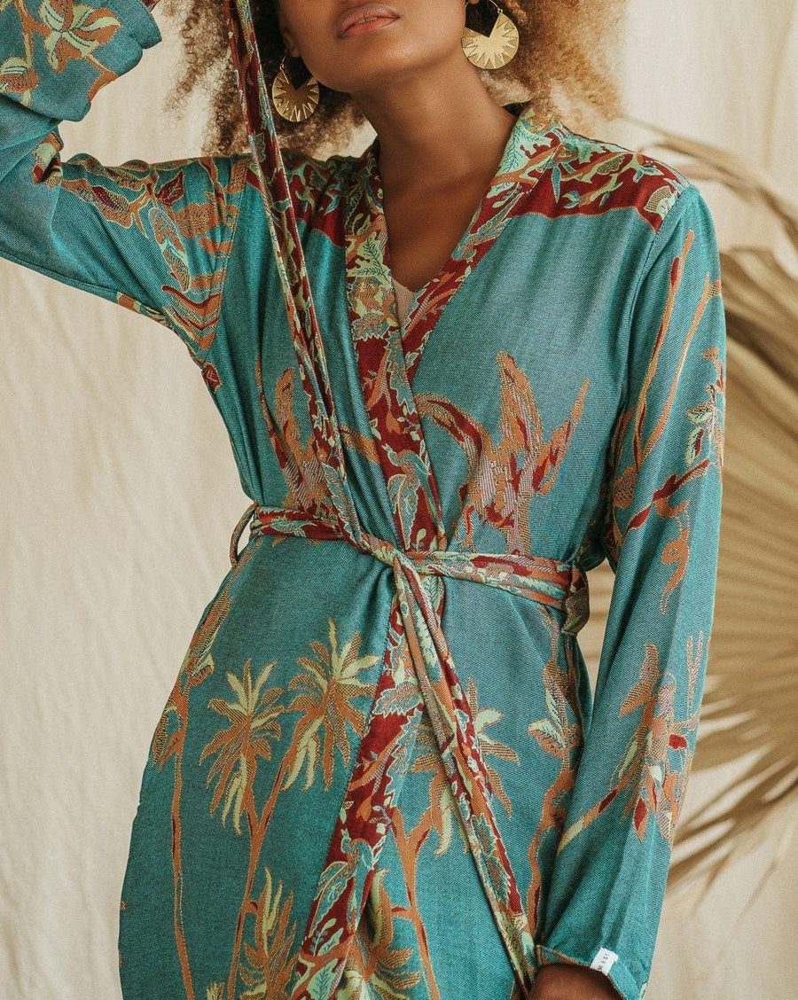 Ocean Coral - Original Kaftan