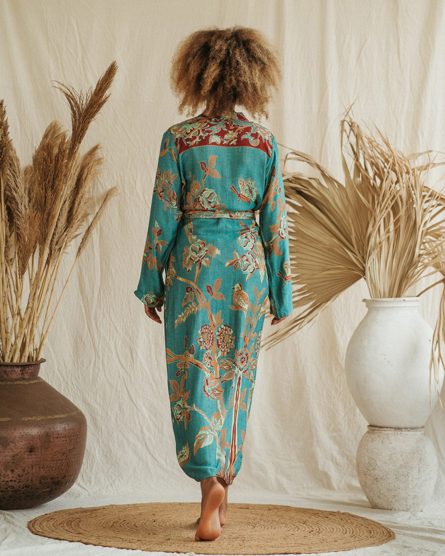 Ocean Coral - Original Kaftan