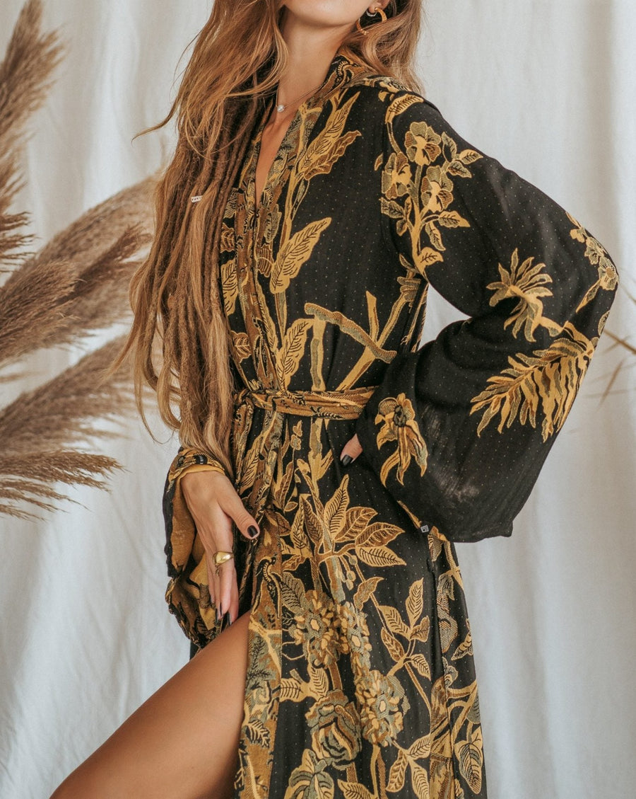 Sunflower Power - Maxi Kaftan