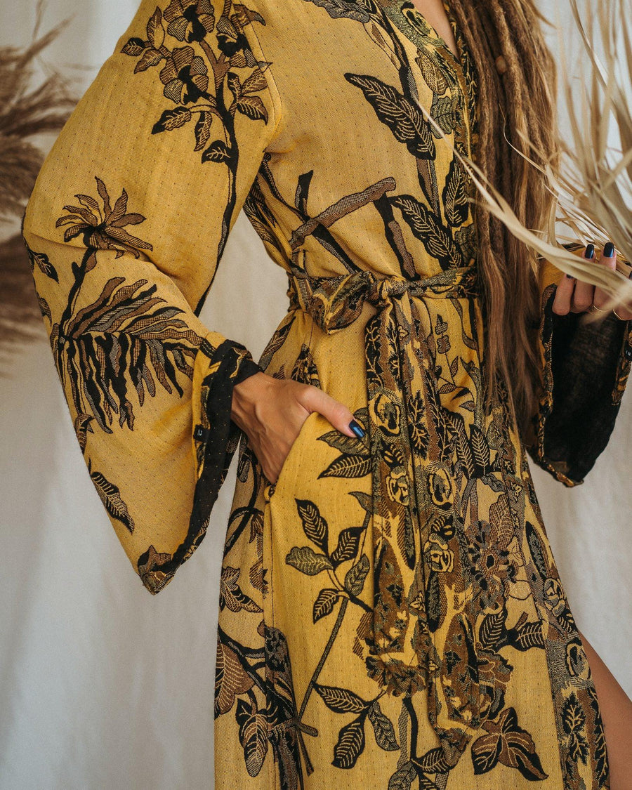 Sunflower Power - Maxi Kaftan