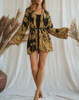 Sunflower Power - Short Kimono