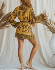 Sunflower Power - Short Kimono