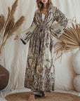 Burnt Umber - Maxi Kaftan