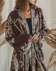 Burnt Umber - Maxi Kaftan